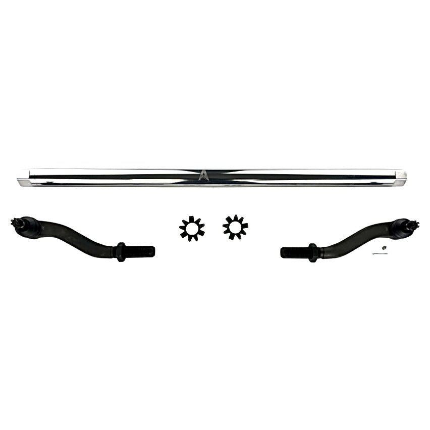 KIT141 - Jeep Wrangler JK 2.5Ton Tie Rod Assembly - Polished Aluminum