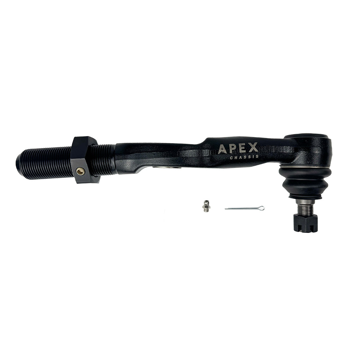 Heavy Duty Polished Aluminum Drag Link Assembly Fits: 05-16 F250/F350 Super Duty Apex Chassis