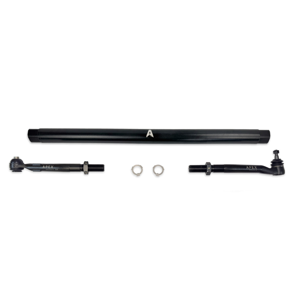 Heavy Duty ProLock Black Aluminum Tie Rod Assembly Fits: 05-25 F250/F350 Super Duty Apex Chassis