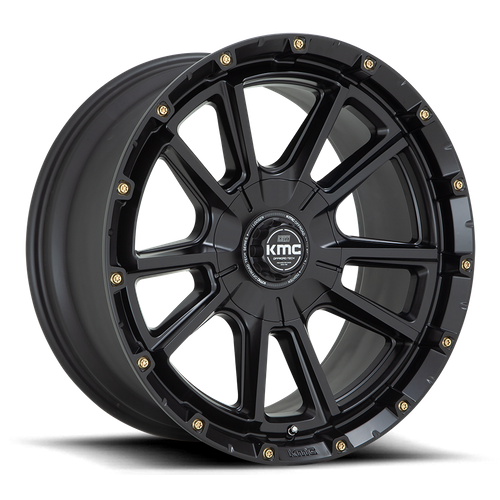 KM100 17X9 5X5.0/5.5 S-BLK 00MM