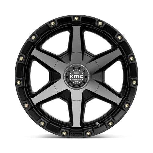 KM101 17X9 6X135/5.5 S-BLK GTCC 18MM