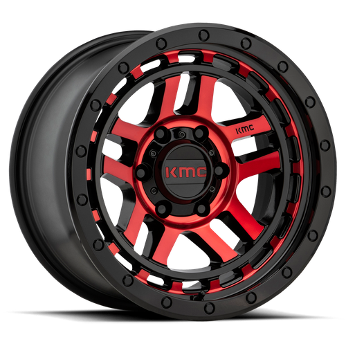 KM540 18X8.5 5X5.0 G-BLK MCH RTCC 00MM