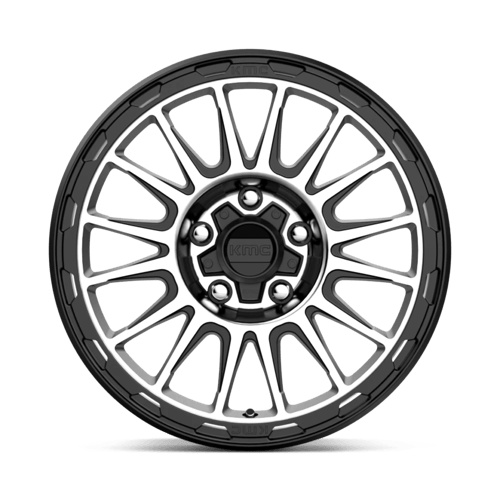 KM542 17X8.5 6X5.5 S-BLK MACH 00MM