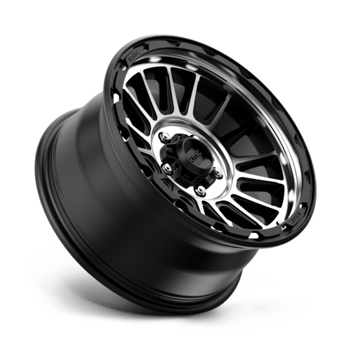 KM542 17X8.5 5X5.0 S-BLK MACH 00MM