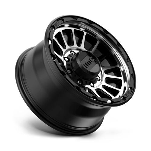 KM542 17X8.5 8X180 S-BLK MACH 00MM