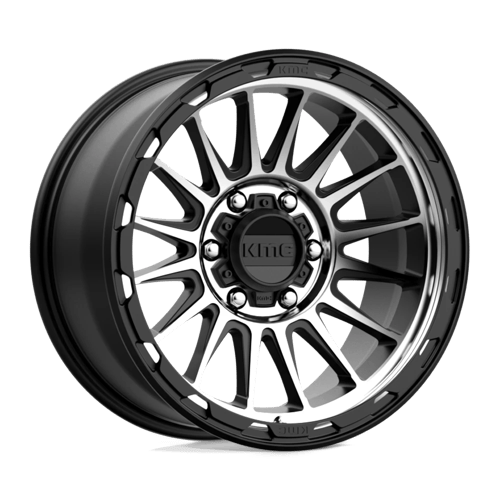 KM542 17X8.5 8X6.5 S-BLK MACH 00MM