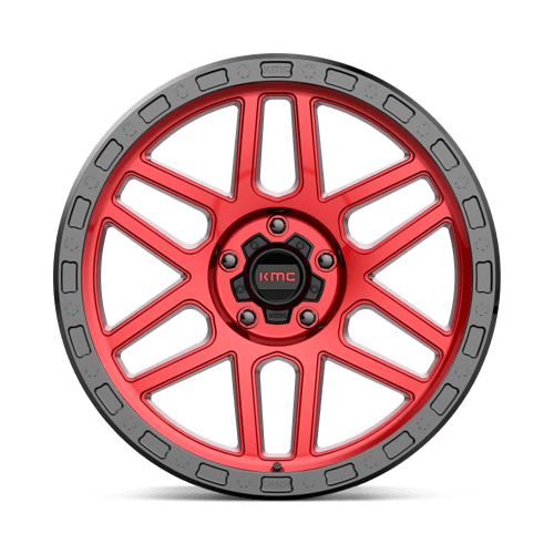 KM544 17X8.5 5X5.0 C-RED BLK-LP 00MM