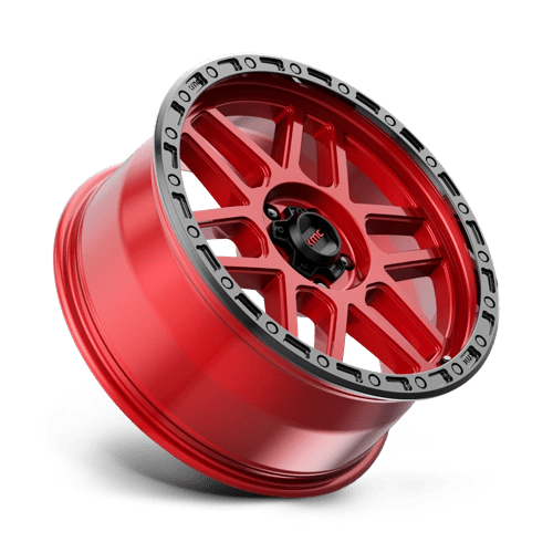 KM544 17X9 5X5.0 C-RED BLK-LP 18MM
