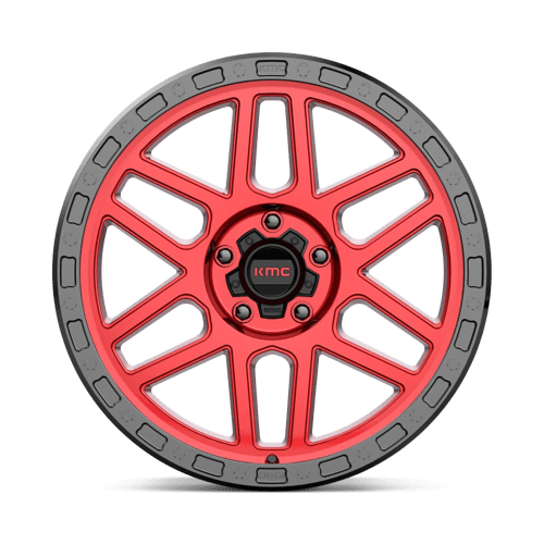 KM544 17X9 5X5.0 C-RED BLK-LP 18MM
