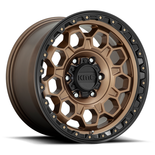 KM545 17X8 5X4.5 M-BRZ BLK LP 35MM