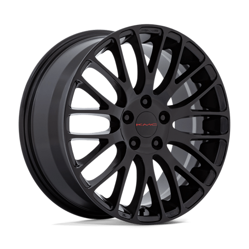 KM693 18X8 5X4.5 GLOSS BLACK +45 MAG LUG