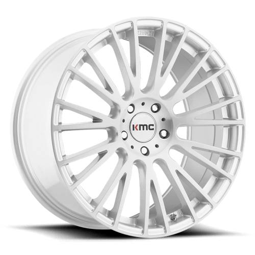 KM706 20X8.5 5X115 BRUSHED SLV 25MM
