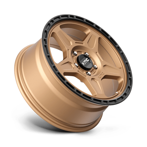 KM721 17X8 5X110 M-BRZ BLK LP 38MM