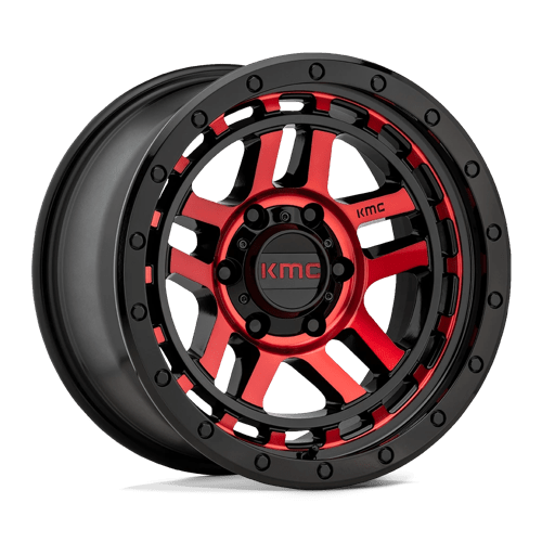KM540 17X8.5 5X5.0 G-BLK MACH RTCC 18MM
