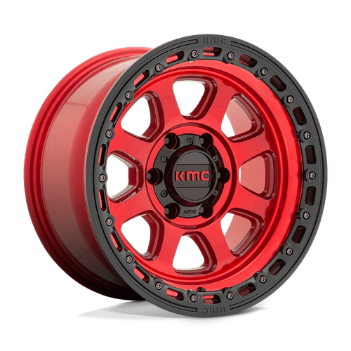 KM548 18X9 8X6.5 C-RED BLK-LP 18MM
