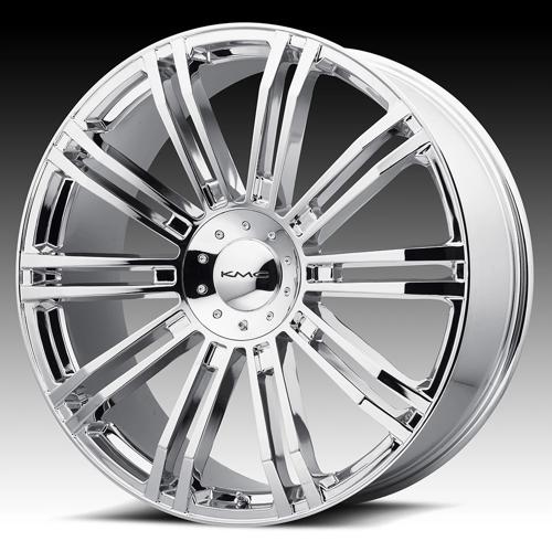 KM677 D2 19X8.5 6X132 CHR +35MM
