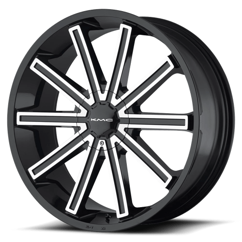 KM681 NERVE 22X9 108-150 G-BLK/MCH +38MM