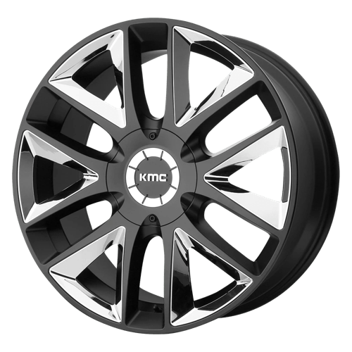 KM710 20X8.5 6X132 S-BLK CHR INS 38M