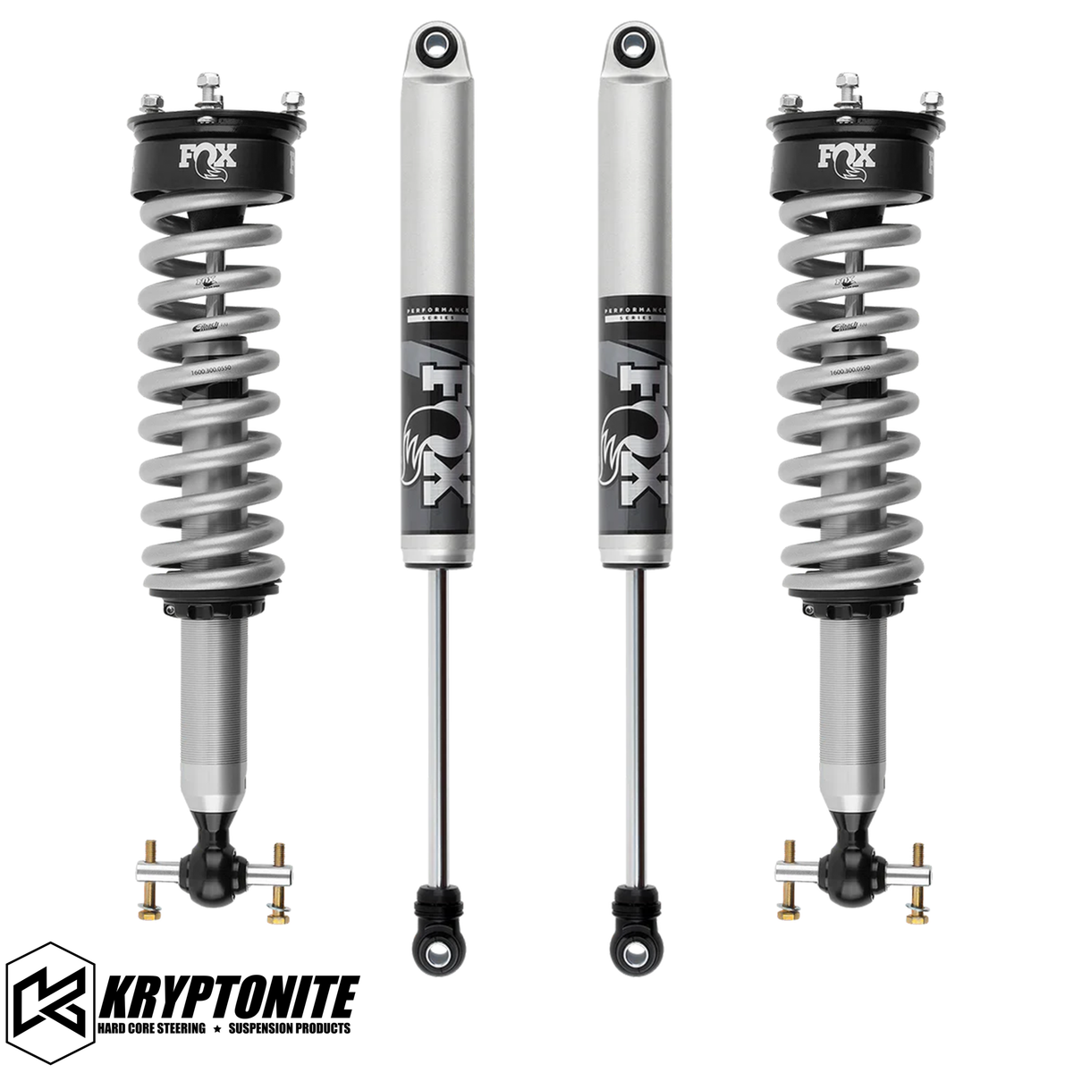 Kryptonite Stage 3 Leveling Kit with Fox 2.0 Shocks for 2019+ Chevy/GMC 1500