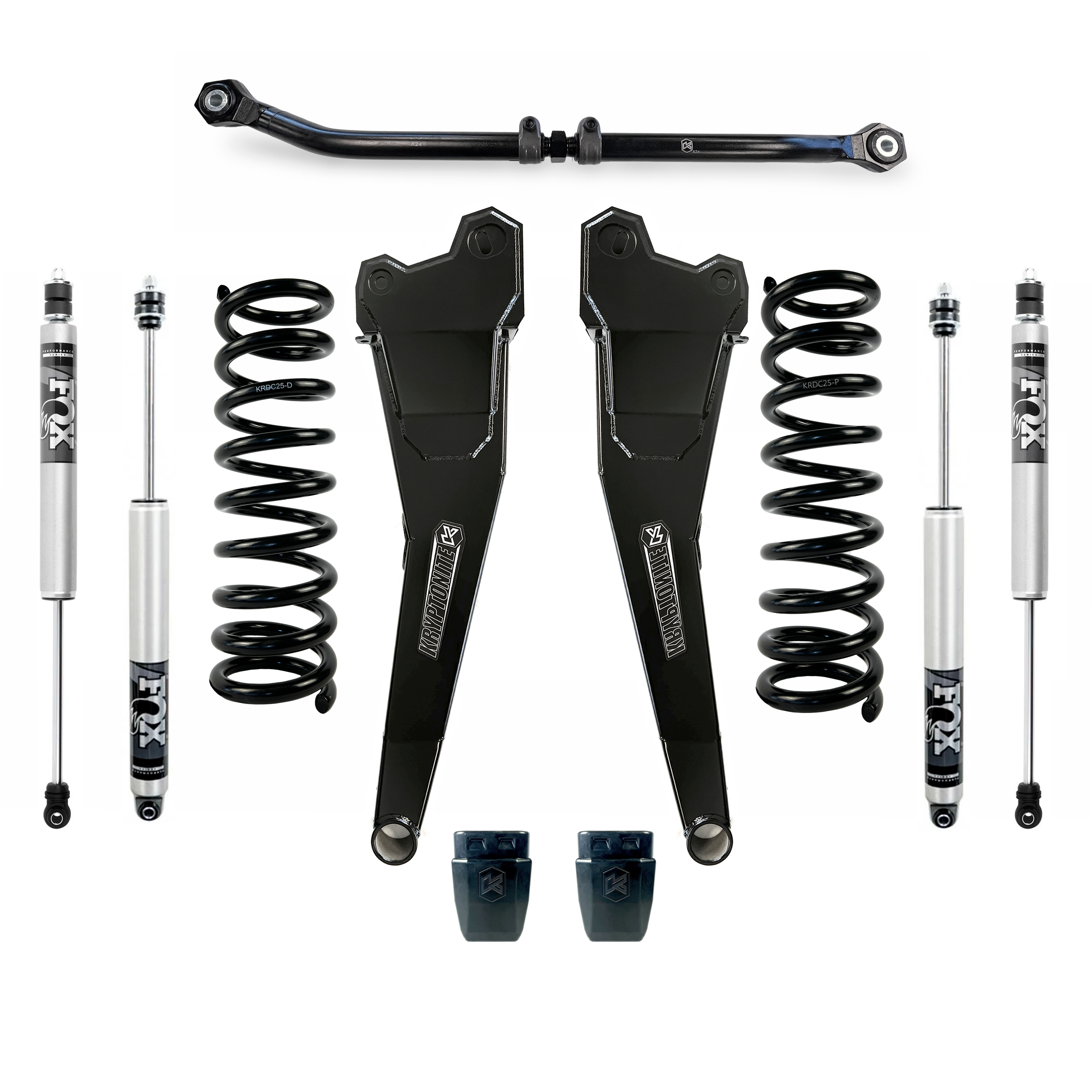 KRYPTONITE RAM 2500 4X4 STAGE 3 LEVELING KIT WITH FOX SHOCKS 2014-2025