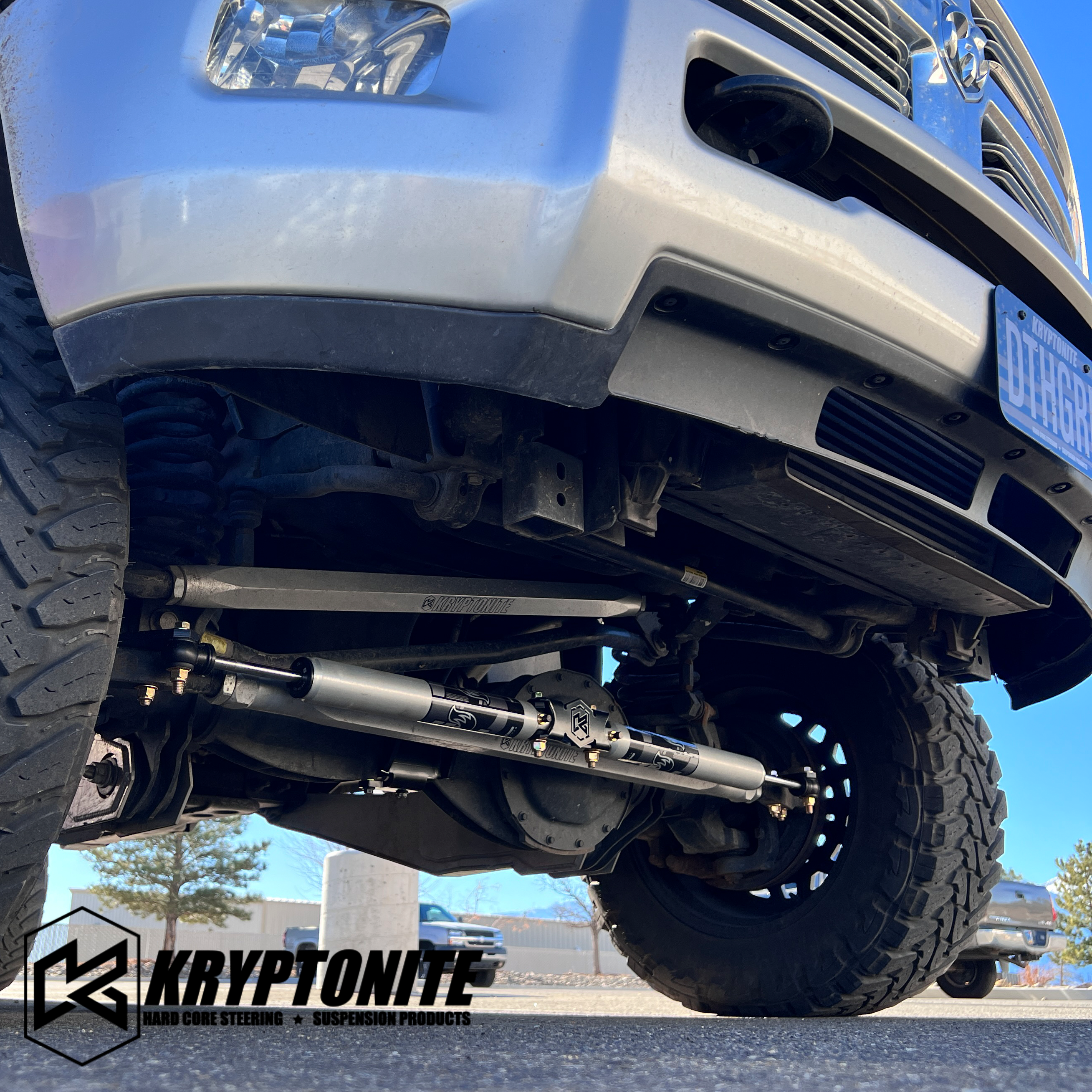 KRYPTONITE RAM 2500/3500 DEATH GRIP DUAL STEERING STABILIZER KIT 2014-2024
