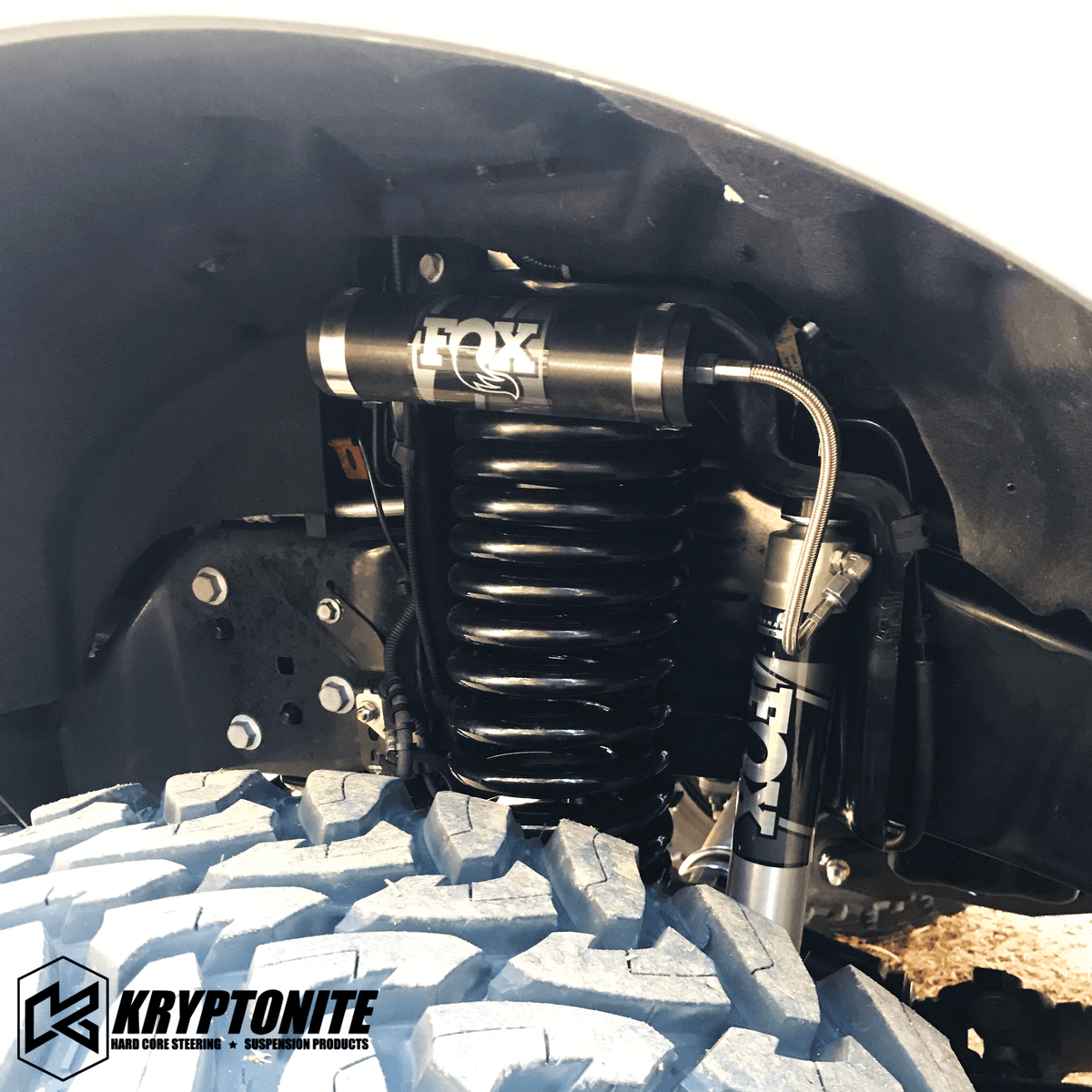 Kryptonite Stage 1 Front Reservoir Mount Kit for 2005-2024 Ford Super Duty F-250/F-350