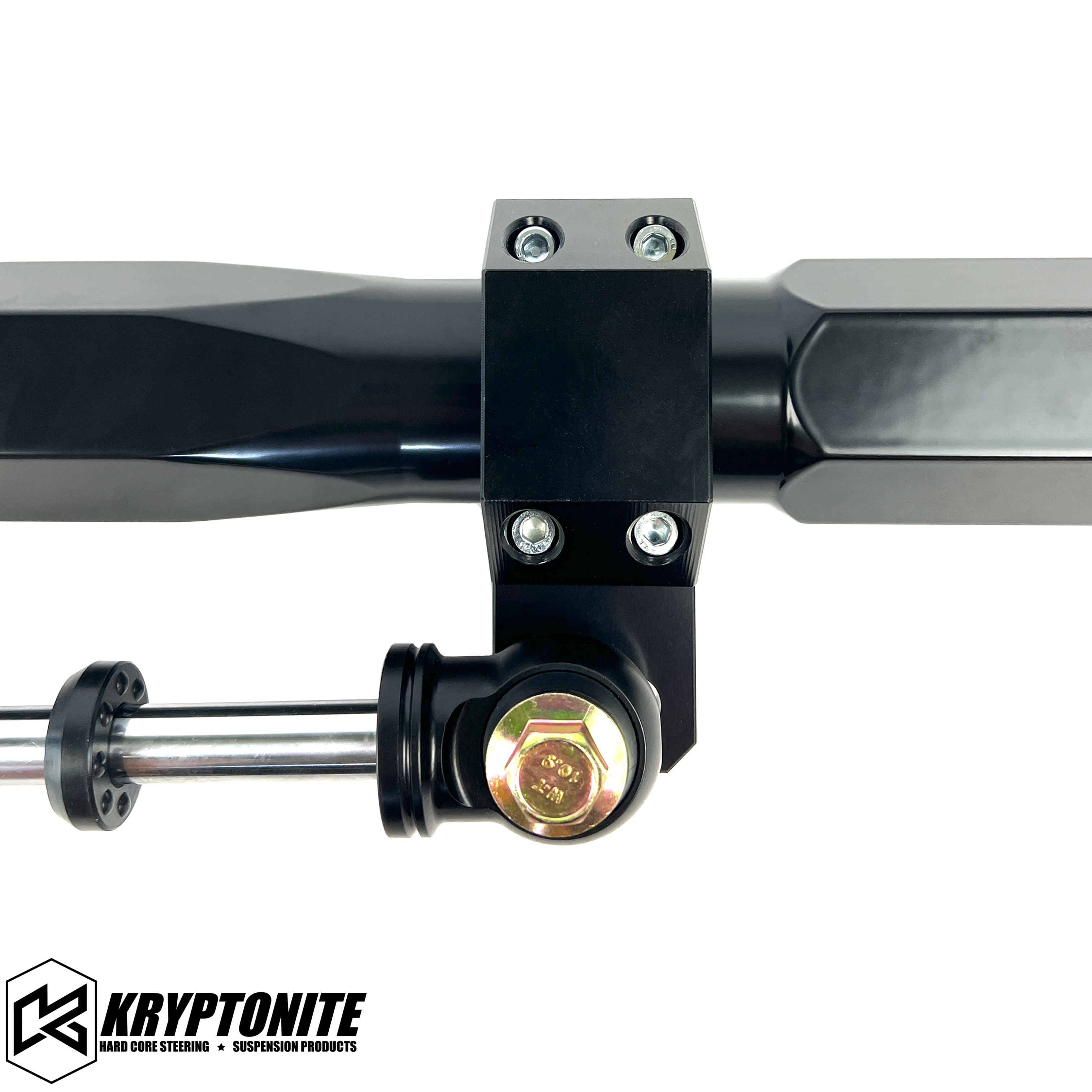 Kryptonite Dual Steering Stabilizer Clamp Kit for 2005-2025 Ford Super Duty F-250/F-350