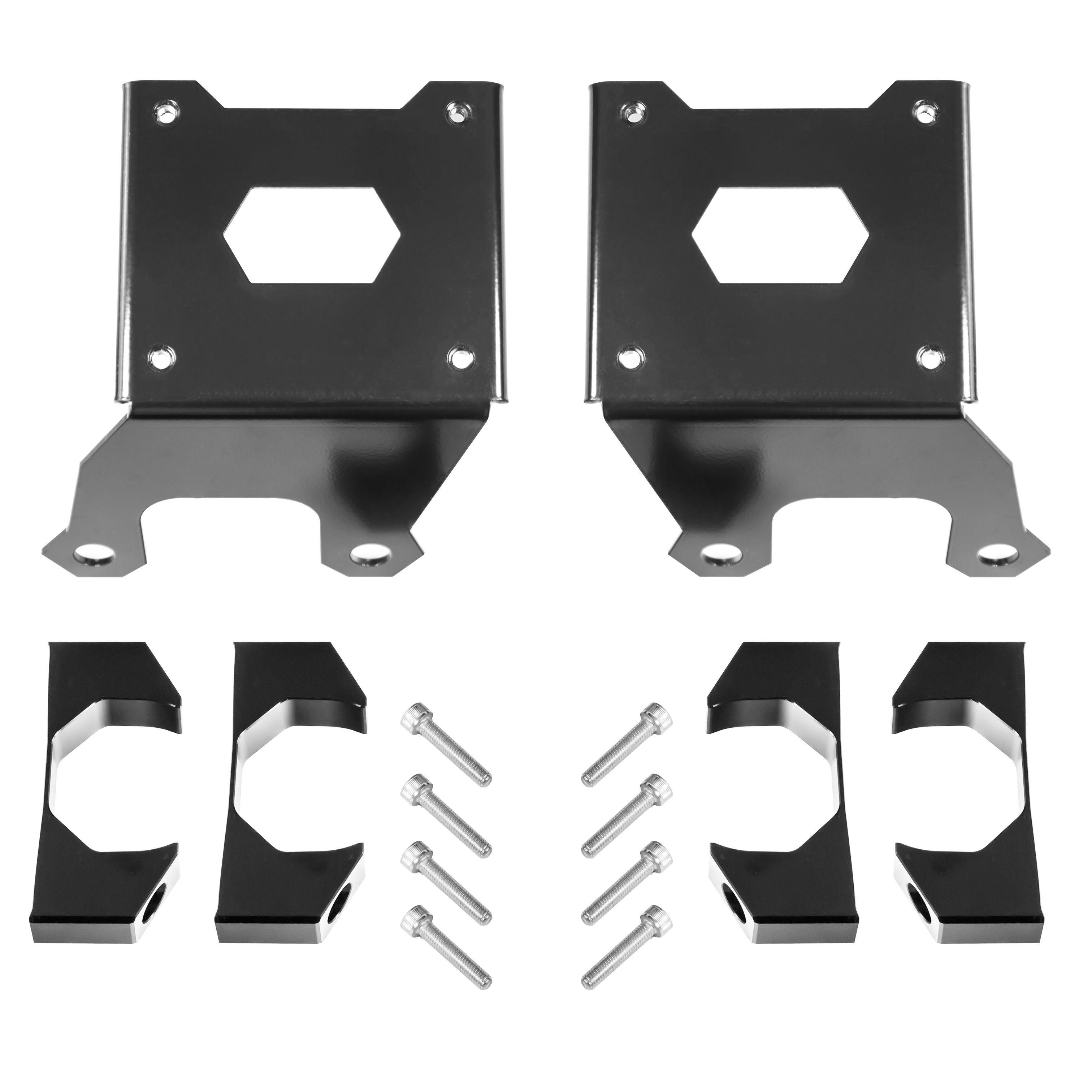 Kryptonite Death Grip Front Shock Reservoir Mount Kit for 2011+ Chevy/GMC 2500HD/3500