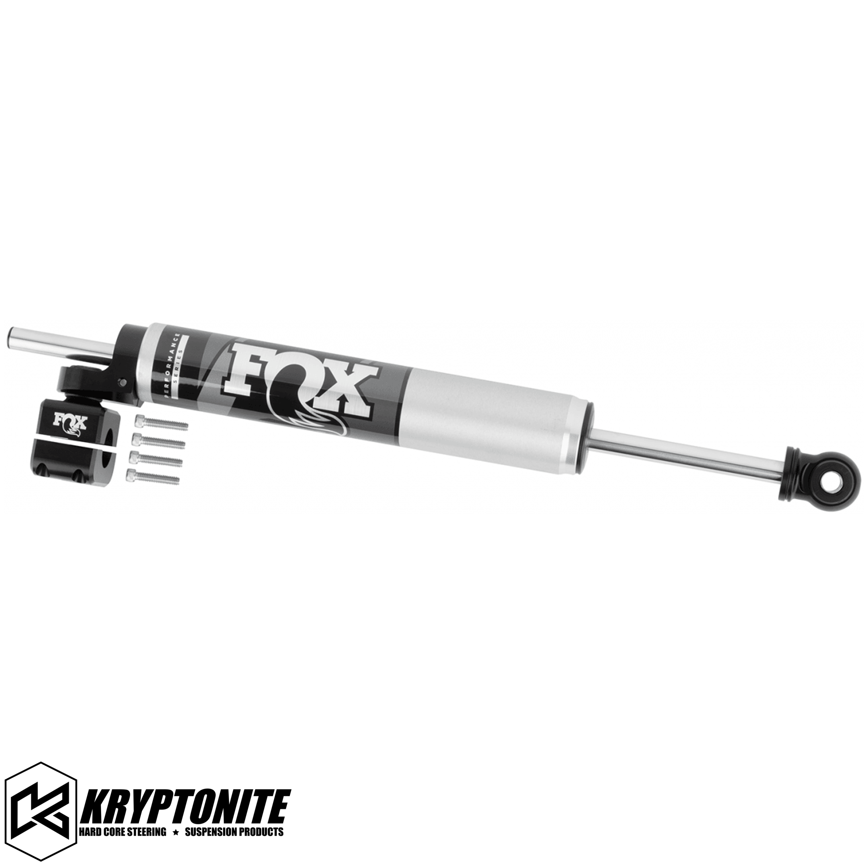 Fox Performance Series 2.0 TS Stabilizer for 2017-2024 Ford Super Duty with Factory Drag Link