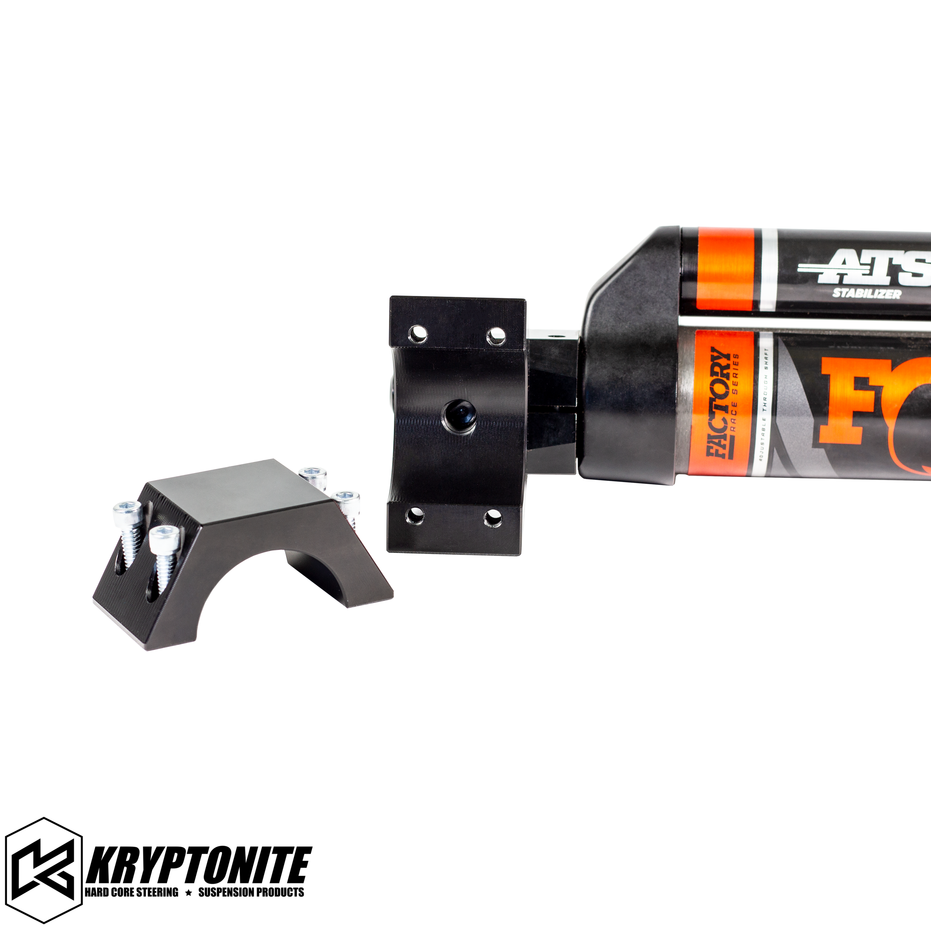 Fox Factory Race Series 2.0 ATS Stabilizer for 2011-2025 Ford Super Duty F-250/F-350 with Kryptonite Drag Link