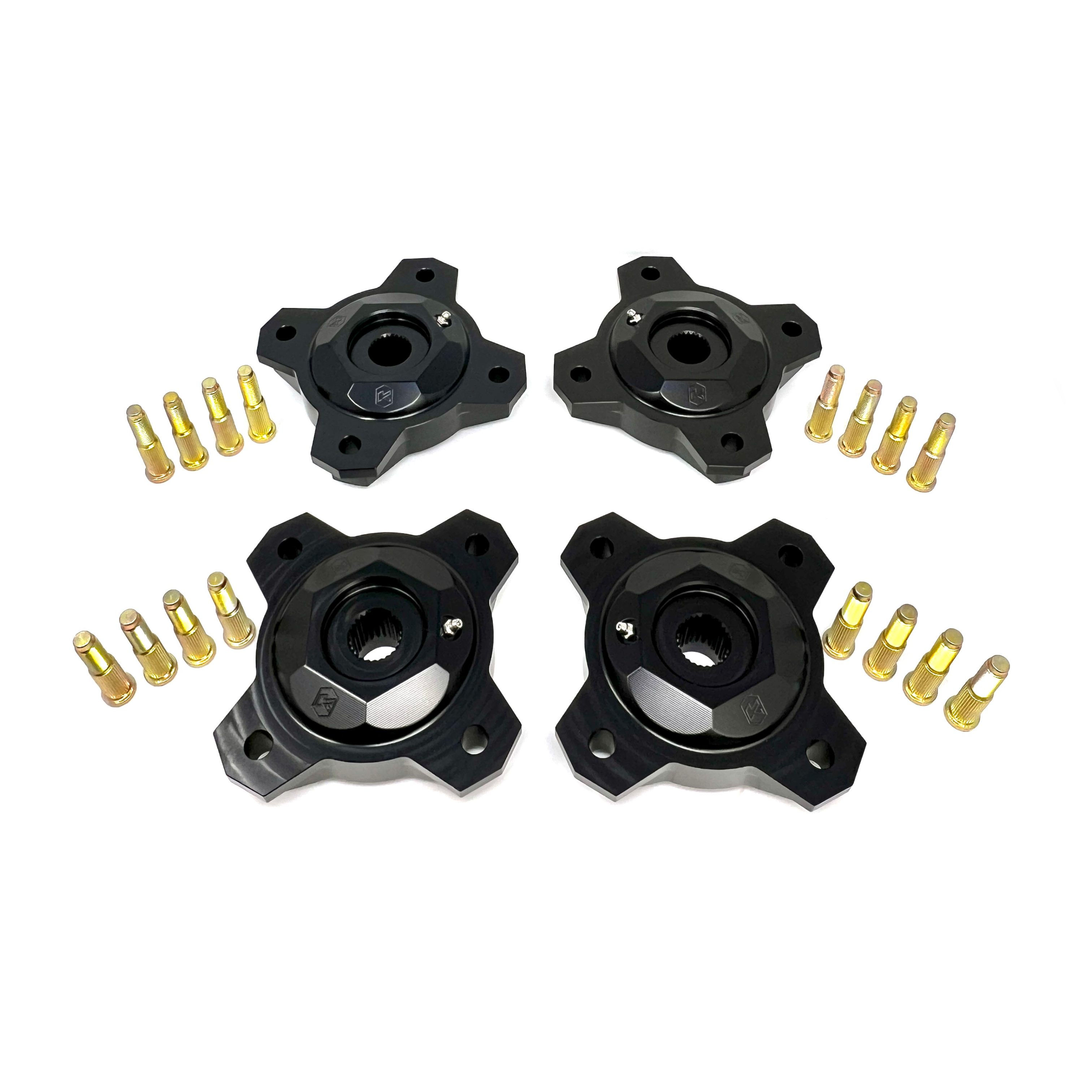 KRYPTONITE DEATH GRIP POLARIS PRO XP 2020-2023 HUB ASSEMBLY/STUD KIT