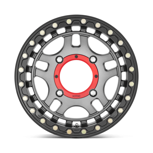 RECON UTV BL 14X7 4X156 G-MTL BLK-RG +38