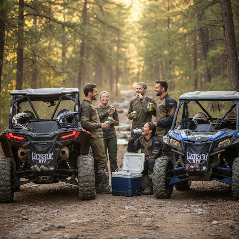UTV ATV Mesh Trash Garbage Bag