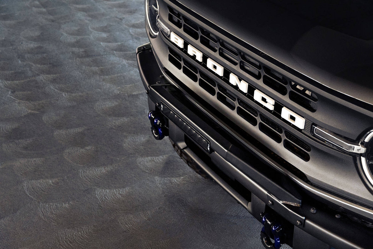 2021 2024 Ford Bronco Factory Modular Front Bumper Bull Bar DV8 Offroad