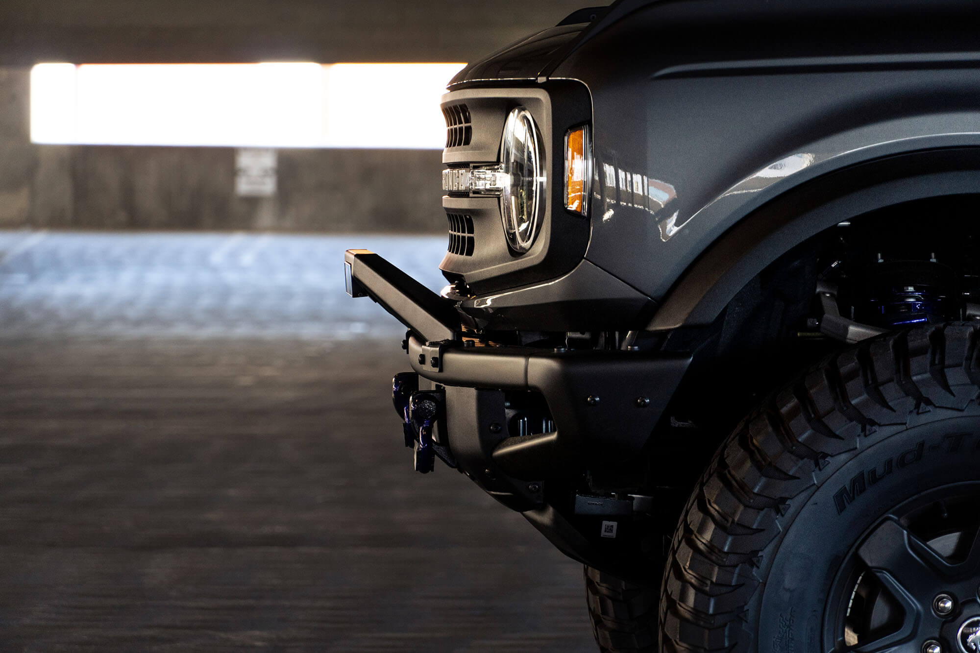 2021 2024 Ford Bronco Factory Modular Front Bumper Bull Bar DV8 Offroad