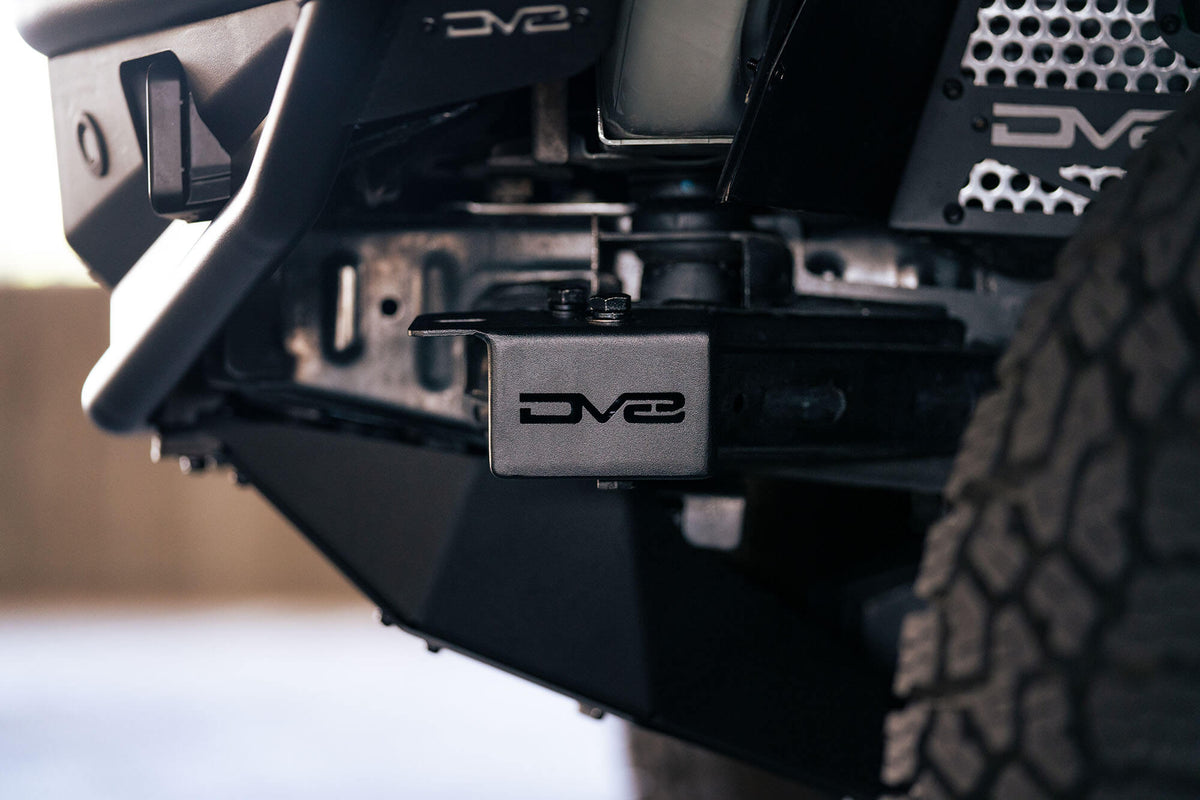 2021 2024 Ford Bronco Crash Bar Caps With Accessory Mount DV8 Offroad
