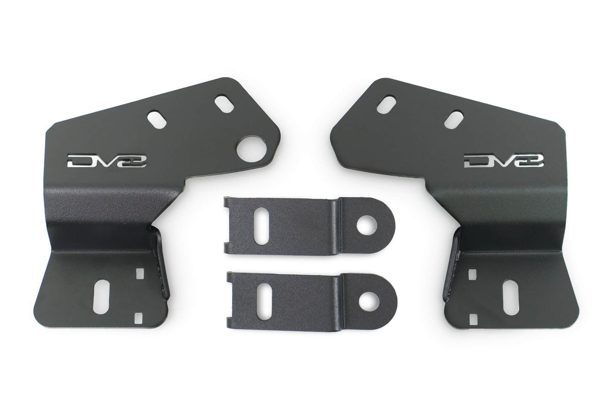 2021 2024 Ford Bronco A Pillar Dual Light Pod Drop Mounts DV8 Offroad