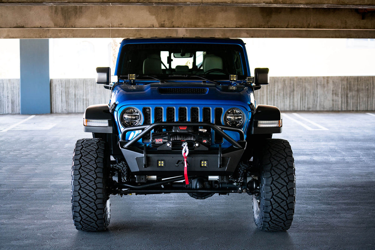 2018 2025 JeepWrangler JL JLU 392 Gladiator JT MojDV8 Offroad Dual Pod Light Mounts DV8 Offroad