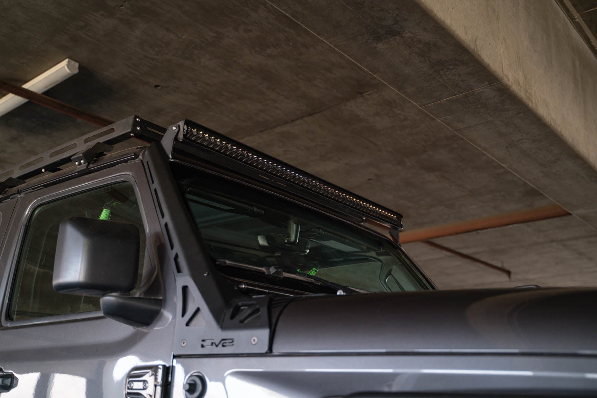 2018 2025 Jeep Wrangler JL JLU Gladiator JT 50 Inch Light Bar Mount DV8 Offroad
