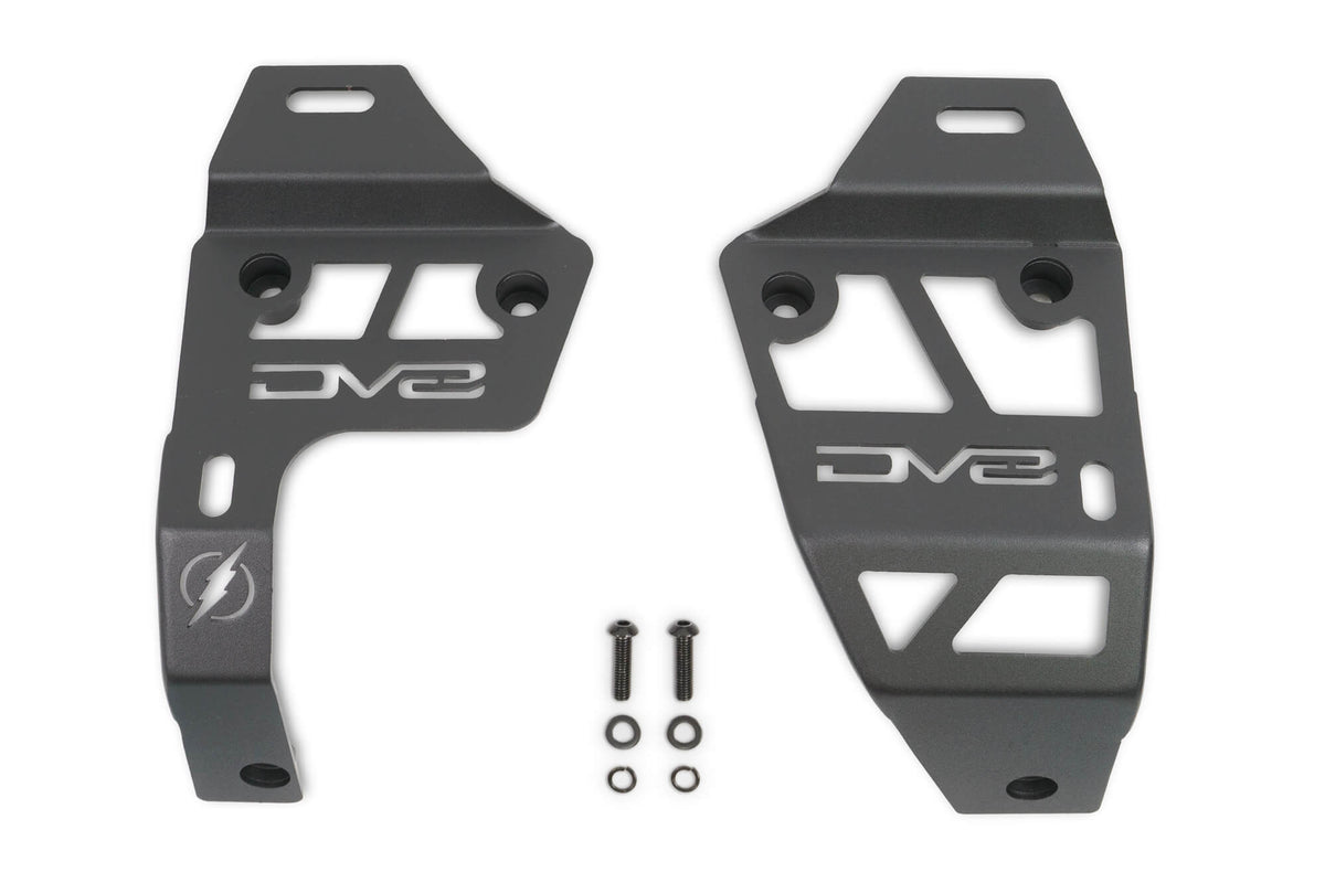 2020 2025 Jeep Wrangler JL JLU 4xe Gladiator JT Dual Light Pod Mounts DV8 Offroad