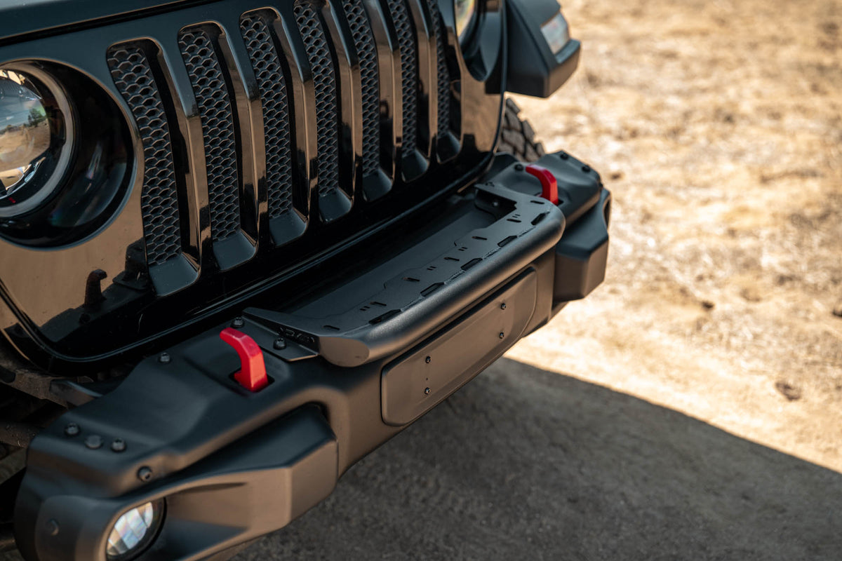 2018 2025 Wrangler JL Push Bar for Mopar Rubicon Steel Bumper DV8 Offroad
