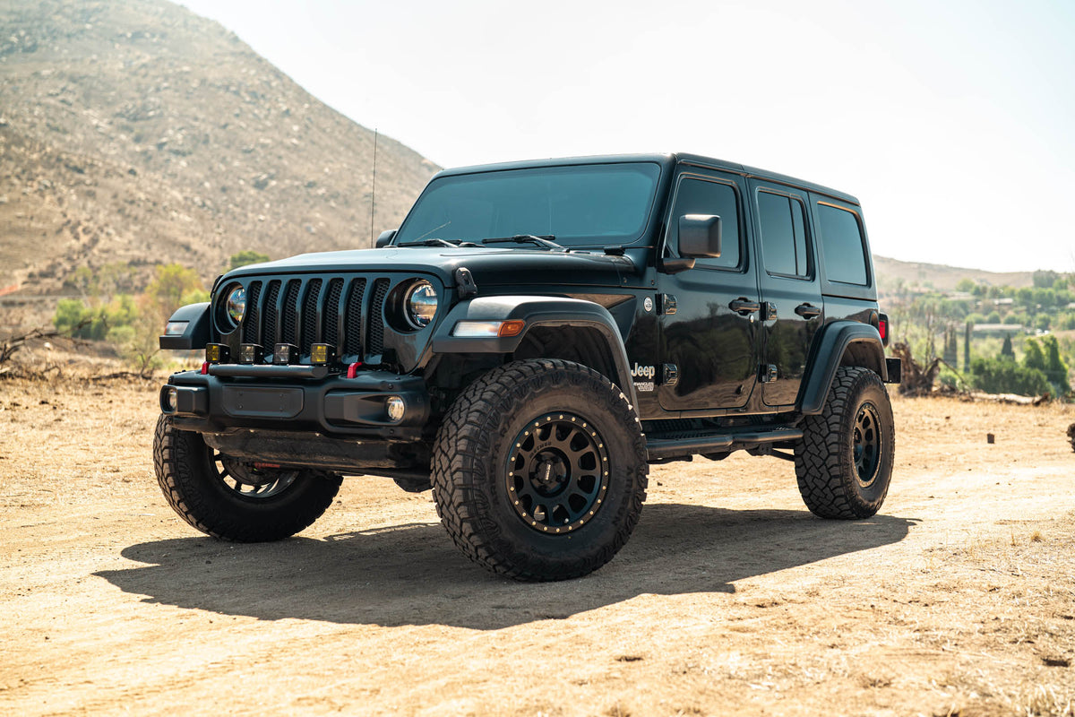 2018 2025 Wrangler JL Push Bar for Mopar Rubicon Steel Bumper DV8 Offroad