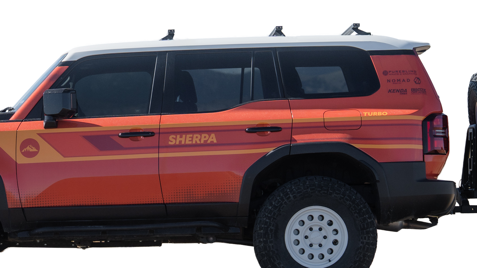 LC250/GX550 Load Bar System - Sherpa Equipment Company