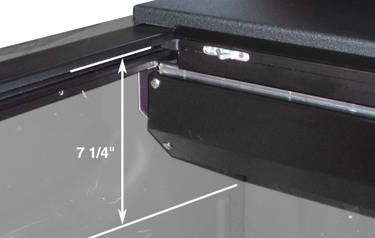 M-Series Locking Retractable Truck Bed Cover for 2004-2006 Chevrolet Silverado/GMC Sierra 1500 Crew Cab 5.8 Ft. Bed Roll N Lock