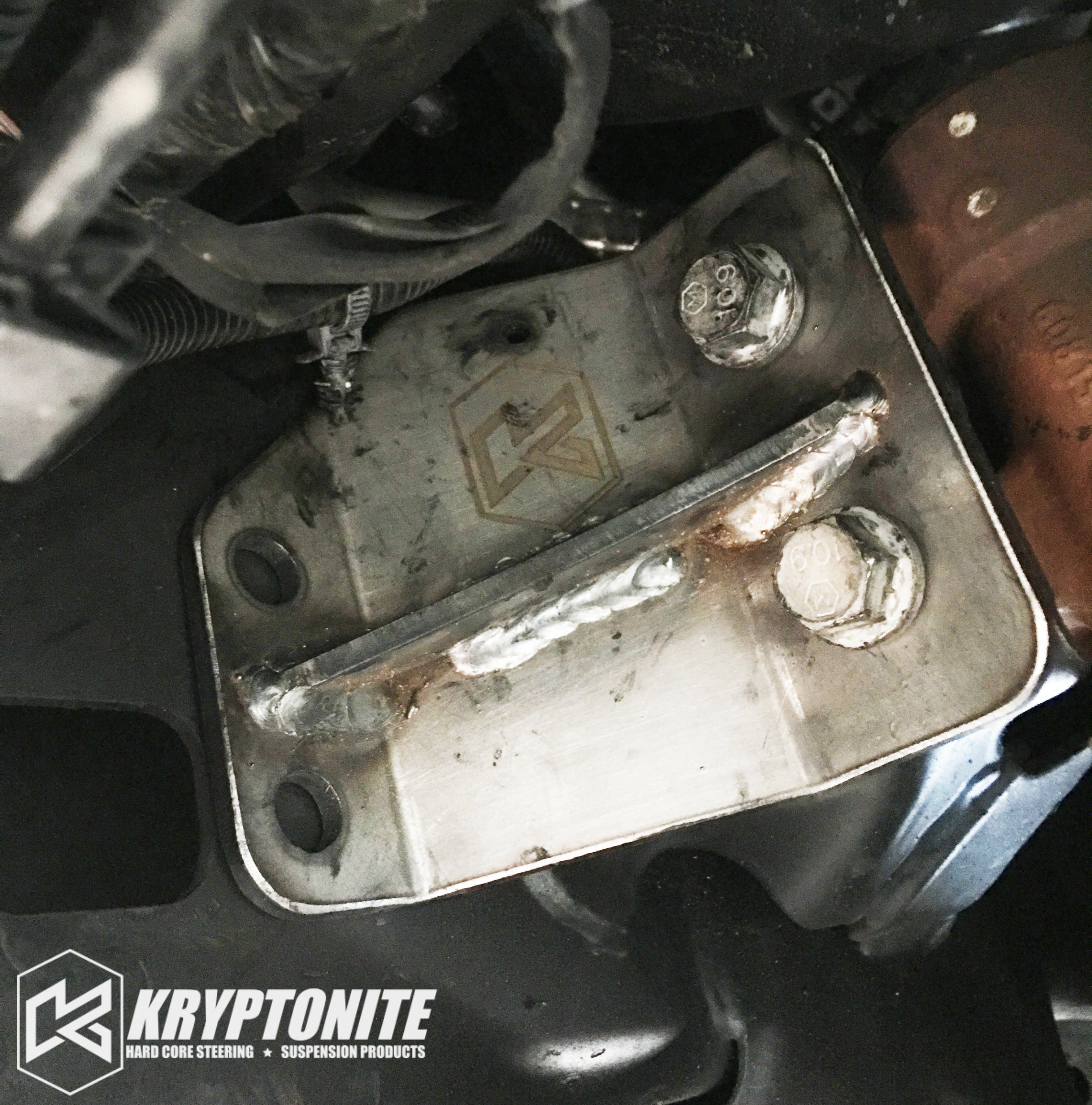Kryptonite Idler Support Frame Gusset for 2011–2026 Chevy/GMC HD Trucks