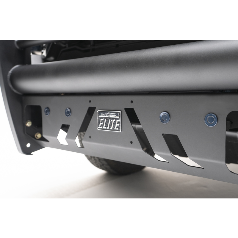 Fab Fours Black Steel Front Bumper w/ Grille Guard Model GM20-Q5060-1