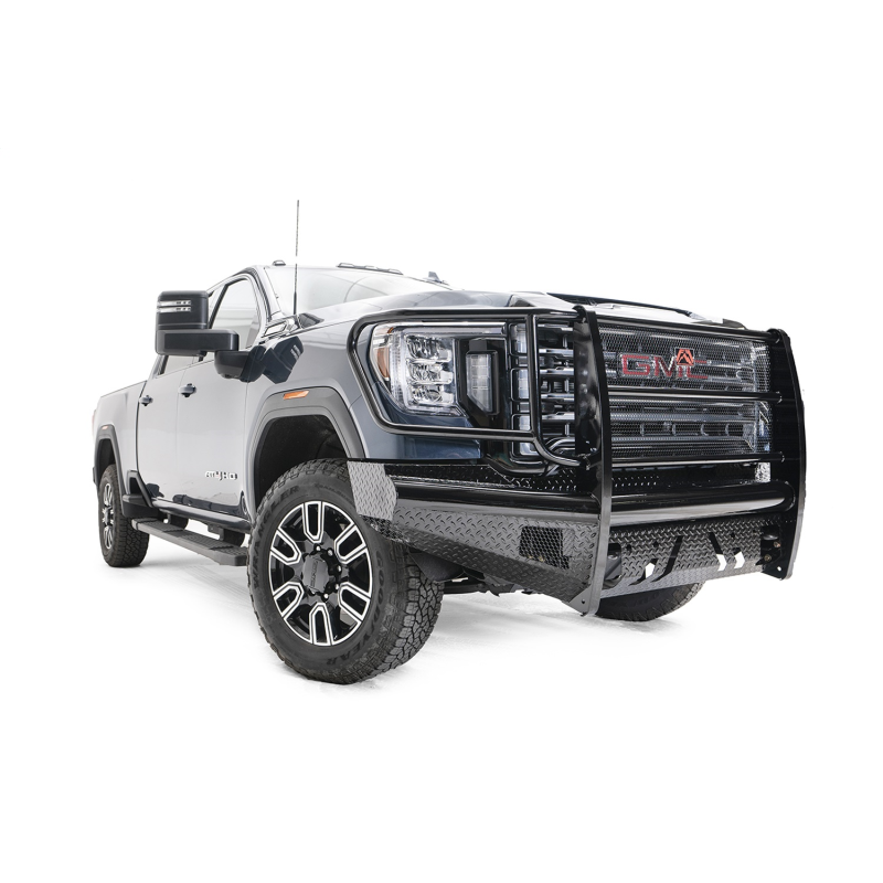 Fab Fours Elite Front Bumper w/ Grille Guard Model GM20-S5060-1