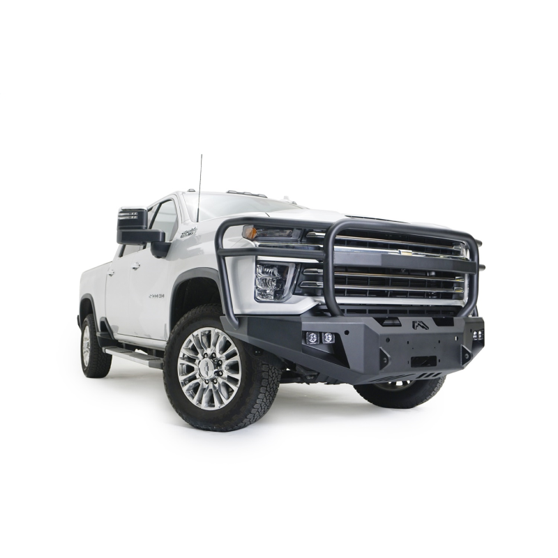 Fab Fours Premium Winch Front Bumper w/ Grille Guard Model CH20-A4950-1