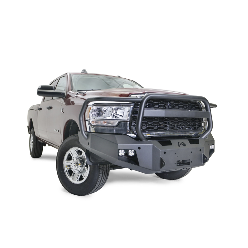 Fab Fours Premium Winch Front Bumper w/ Grille Guard Model DR19-A4450-1