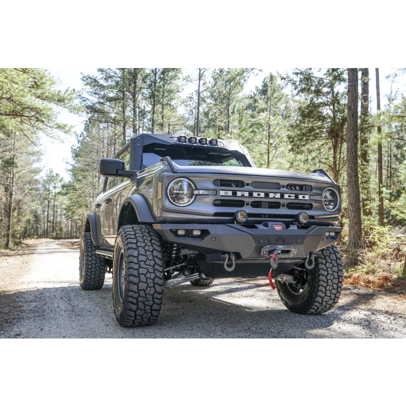 Fab Fours Lifestyle Winch Front Bumper Model FB21-F5251-1